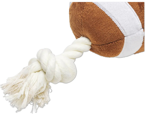 Hundleksak amerikansk fotboll med rep