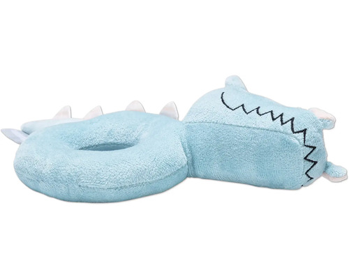 Nackkudde i form av en dinosaurie