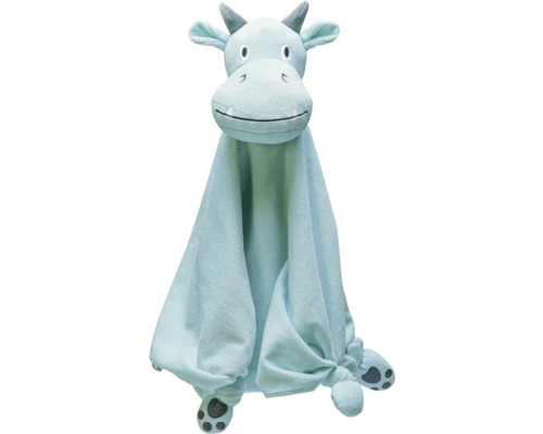 Hundleksak BEEZTEES mysfilt drake ca 28x28x6cm grön Drak gosedjur med snuttefilt