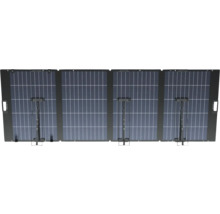 Bärbar solpanel med fyra moduler