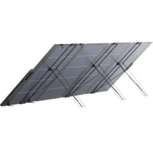 Bärbar solpanel med stödben