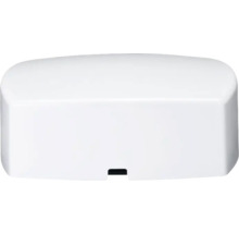 Vit tvålautomat för väggmontage