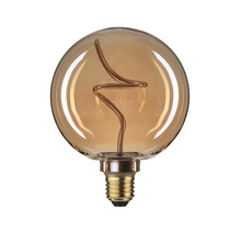 Dekorativ glödlampa med spiralformad glödtråd