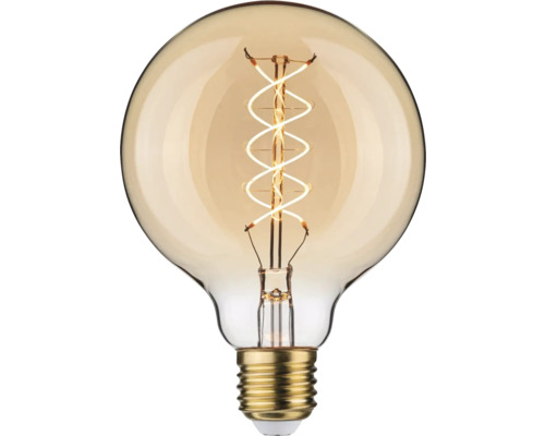 Dekorativ glödlampa med spiral