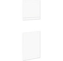 Inredningsdesign med fokus på vita väggpaneler