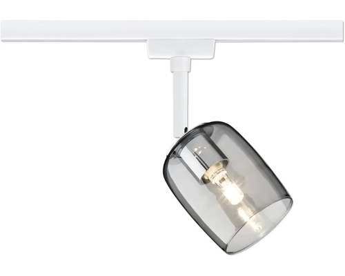 Skenspotlight med transparent lampskärm