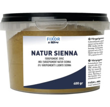 Natur Siena färgpigment, 400 gram