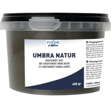 Fixor Umbra Natur färgpigment i hink, 400 gram