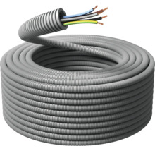 Rullad, flexibel elinstallationsrör med kablar