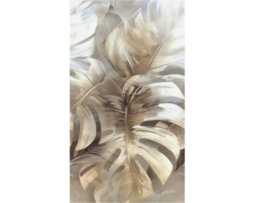 Illustration av Monstera-blad