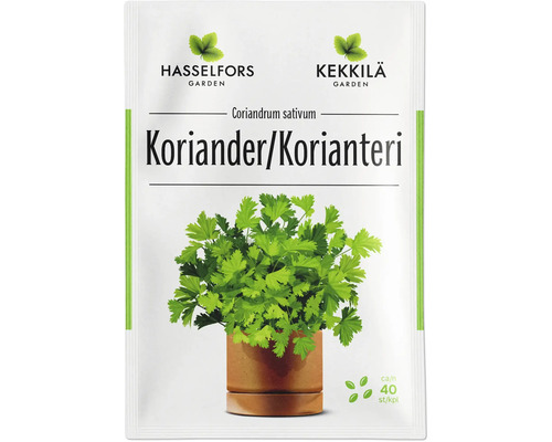 Fröförpackning koriander