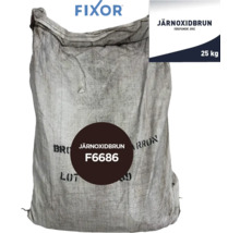 Säck järnoxidbrun, 25 kg