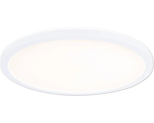 Vit taklampa med rund form