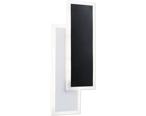 LED-panel PAULMANN 2Form vit/svart 16W 15x35cm Skiffertavla för väggmontering