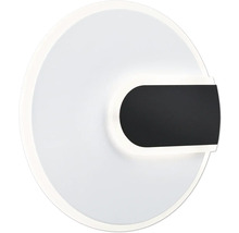 Modern vägglampa med rundad form och integrerat ljuselement