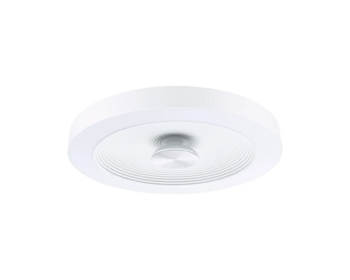 Vit taklampa med rund form