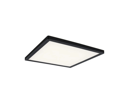 Fyrkantig LED taklampa med svart ram