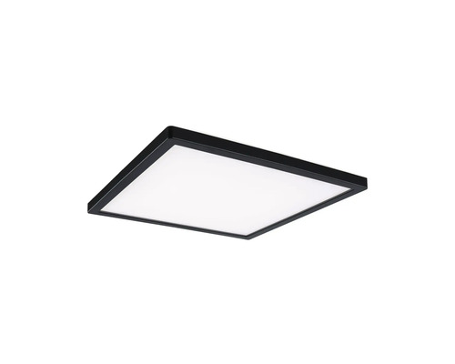 Fyrkantig LED-taklampa med svart ram