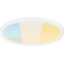 Taklampa med rund form