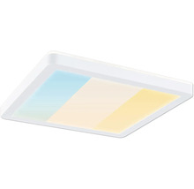 Fyrkantig taklampa med integrerad belysning