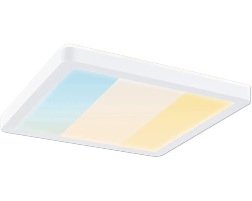 Fyrkantig taklampa med integrerad belysning