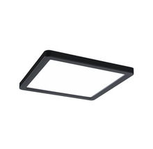 Fyrkantig LED-taklampa med svart ram