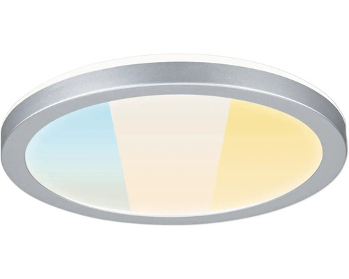 Rund taklampa med olika färgtemperaturer