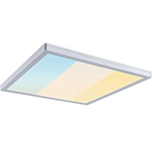 Fyrkantig taklampa med olika ljusfärger