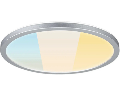 Rund taklampa med justerbar färgtemperatur