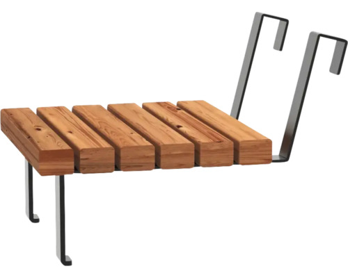 Hängbänk i trä med metallram