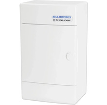 Distributionsbox i plast med Malmbergs logotyp