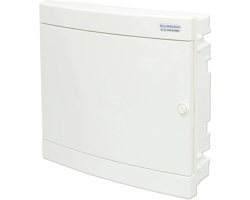 Vit fördelningsdosa från Malmbergs