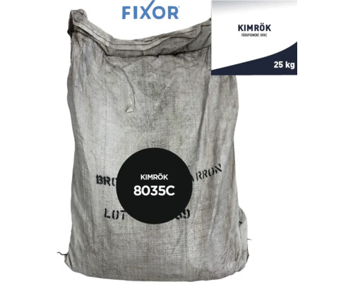 Fixor Kimrök färgpigment i en 25 kg säck
