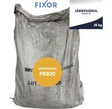 Säck järnoxidgul färgpigment, 25 kg