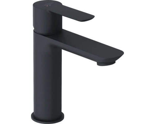 Svart tvättställsblandare