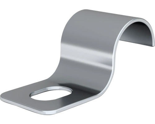 Metallrörklämma med fästhål