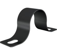 Rörklammer av metall med fästhål