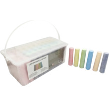 Kritlåda med 50 stycken gatukritor