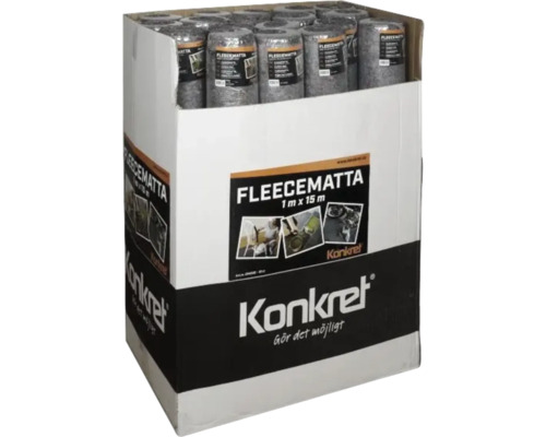 Kartong med rullar av växtfleece, varje 1 meter gånger 15 meter