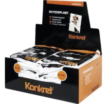 Konkret täckplast 4 x 5 meter i försäljningsdisplay