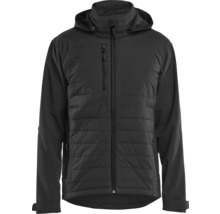 Vadderad jacka med huva