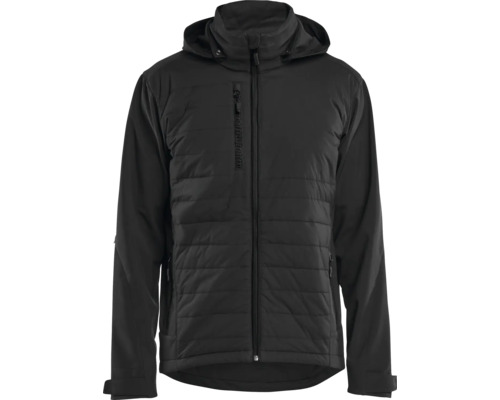 Hybridjacka BLÅKLÄDER svart strl. M Svart jacka med huva