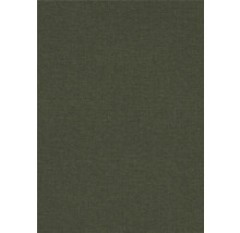 Närbild av olivgrönt möbeltyg.