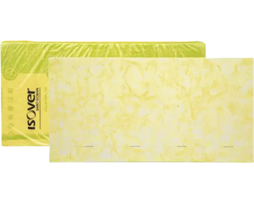 Isolering Fasadskiva 33 ISOVER glasull 2700x1200x100mm 9,72m² Isover isoleringsskiva i paket och individuellt