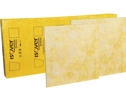 Glasullsisolering från Isover i förpackning