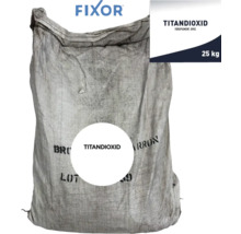 Säck titandioxid, 25 kilogram