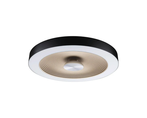 Rund taklampa med LED-belysning och koncentrisk design