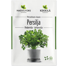 Förpackning med persiljefrön