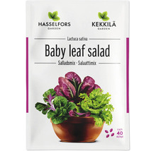 Fröpåse för babysallad från Hasselfors och Kekkilä Garden