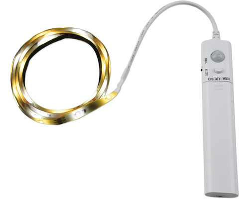 LED-strip med rörelsesensor och batteridrift
